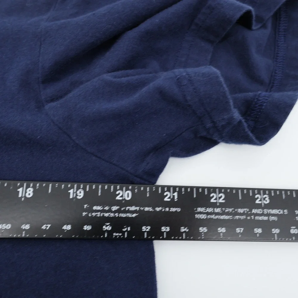 Polo Ralph Lauren Men Classic Fit V Neck Short Sleeve Navy Blue‎ T Shirt L